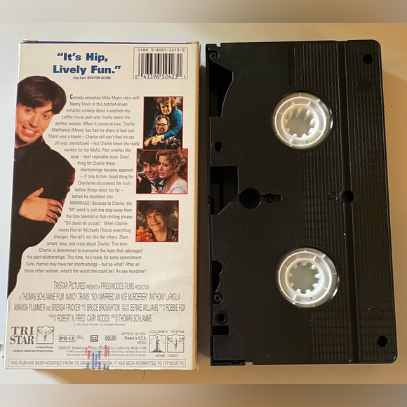 So I Married an Axe Murderer (VHS, 1994 Comedy Movie - Picture 2 of 4